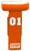 Fisher 5 Man Football CL Sleds w/ "T" Pads