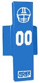 Fisher 7 Man Football CL Sleds w/ Standard Pads Fisher 7 Man Football CL Sleds w/ Standard Pads