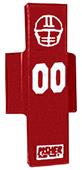 Fisher 7 Man Football CL Sleds w/ Standard Pads Fisher 7 Man Football CL Sleds w/ Standard Pads