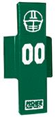 Fisher 7 Man Football CL Sleds w/ Standard Pads