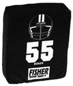 Fisher HD505 Rectangular Football Hand Shields Fisher HD505 Rectangular Football Hand Shields