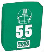 Fisher HD505 Rectangular Football Hand Shields Fisher HD505 Rectangular Football Hand Shields
