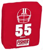 Fisher HD505 Rectangular Football Hand Shields Fisher HD505 Rectangular Football Hand Shields