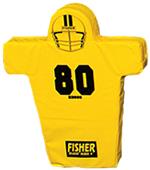 Fisher HD800 "Man" Football Hand Shields Fisher HD800 "Man" Football Hand Shields