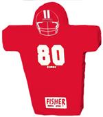 Fisher HD800 "Man" Football Hand Shields Fisher HD800 "Man" Football Hand Shields