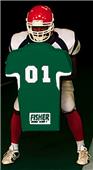 Fisher HD700 "Man" Football Hand Shields Fisher HD700 "Man" Football Hand Shields