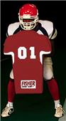 Fisher HD700 "Man" Football Hand Shields Fisher HD700 "Man" Football Hand Shields