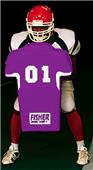 Fisher HD700 "Man" Football Hand Shields Fisher HD700 "Man" Football Hand Shields