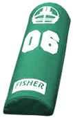 Fisher HR426 Half Round Football Agility Dummies Fisher HR426 Half Round Football Agility Dummies