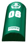 Fisher HR428 Half Round Football Agility Dummies Fisher HR428 Half Round Football Agility Dummies