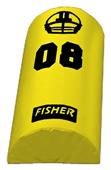 Fisher HR428 Half Round Football Agility Dummies Fisher HR428 Half Round Football Agility Dummies