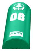 Fisher HR428 Half Round Football Agility Dummies Fisher HR428 Half Round Football Agility Dummies