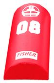 Fisher HR428 Half Round Football Agility Dummies Fisher HR428 Half Round Football Agility Dummies