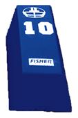 Fisher SO4810 Stepover Football Agility Dummies