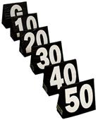Fisher Triangular Football Side Line Markers Fisher Triangular Football Side Line Markers