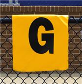 Fisher Football Fence Mount Sideline Markers Fisher Football Fence Mount Sideline Markers