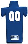 Fisher 3 Man Football Brute 2 Sleds w/ Man Pads Fisher 3 Man Football Brute 2 Sleds w/ Man Pads