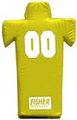 Fisher 3 Man Football Brute 2 Sleds w/ Man Pads Fisher 3 Man Football Brute 2 Sleds w/ Man Pads