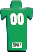 Fisher 4 Man Football Brute 2 Sleds w/ Man Pads Fisher 4 Man Football Brute 2 Sleds w/ Man Pads