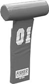 Fisher 4 Man Football 9800 Sleds w/ "T" Pads Fisher 4 Man Football 9800 Sleds w/ "T" Pads