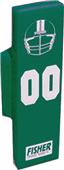 Fisher 7 Man Football 9800 Sleds w/ Standard Pads Fisher 7 Man Football 9800 Sleds w/ Standard Pads