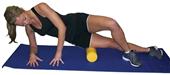 Tandem Sport Pro-Tec Yellow Foam Roller