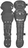 14" Double Knee Cap Baseball Leg Guards w/ Wings 14" Double Knee Cap Baseball Leg Guards w/ Wings