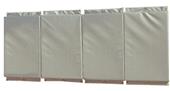 Fisher Baseball 3'H x 8'W x 3" Backstop Padding Fisher Baseball 3'H x 8'W x 3" Backstop Padding