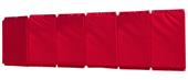 Fisher Baseball 3'H x 12'W x 3" Backstop Padding Fisher Baseball 3'H x 12'W x 3" Backstop Padding