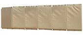 Fisher Baseball 3'H x 12'W x 3" Backstop Padding Fisher Baseball 3'H x 12'W x 3" Backstop Padding