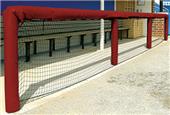 Fisher Baseball 48" Grommeted Rail Padding Fisher Baseball 48" Grommeted Rail Padding