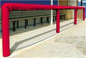 Fisher Baseball 48" Grommeted Rail Padding Fisher Baseball 48" Grommeted Rail Padding