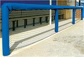 Fisher Baseball 48" Grommeted Rail Padding Fisher Baseball 48" Grommeted Rail Padding
