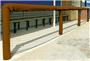 Fisher Baseball 72" Grommeted Rail Padding