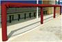 Fisher Baseball 72" Grommeted Rail Padding
