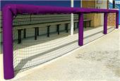 Fisher Baseball 72" Grommeted Rail Padding Fisher Baseball 72" Grommeted Rail Padding