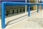 Fisher Baseball 72" Grommeted Rail Padding