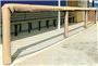 Fisher Baseball 72" Grommeted Rail Padding