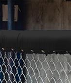 Fisher Baseball 10' Chain Link Fence Top Padding Fisher Baseball 10' Chain Link Fence Top Padding
