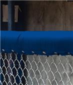 Fisher Baseball 10' Chain Link Fence Top Padding Fisher Baseball 10' Chain Link Fence Top Padding