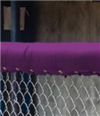 Fisher Baseball 10' Chain Link Fence Top Padding Fisher Baseball 10' Chain Link Fence Top Padding
