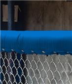 Fisher Baseball 10' Chain Link Fence Top Padding Fisher Baseball 10' Chain Link Fence Top Padding