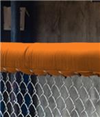 Fisher Baseball 14' Chain Link Fence Top Padding Fisher Baseball 14' Chain Link Fence Top Padding