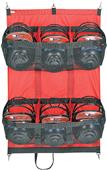 Markwort Hanging Baseball Helmet Bags - Holds 6 Markwort Hanging Baseball Helmet Bags - Holds 6