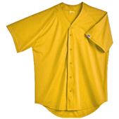 Soffe Youth Full Button Front Mesh Baseball Jersey