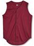 Soffe Youth Full Button Front Mesh Baseball Jersey