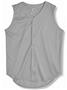 Soffe Youth Full Button Front Mesh Baseball Jersey