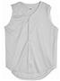 Soffe Youth Full Button Front Mesh Baseball Jersey