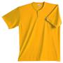 Soffe Youth Mesh Henley Baseball Jersey-Closeout