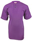 Soffe Youth Mesh Henley Baseball Jersey-Closeout Soffe Youth Mesh Henley Baseball Jersey-Closeout